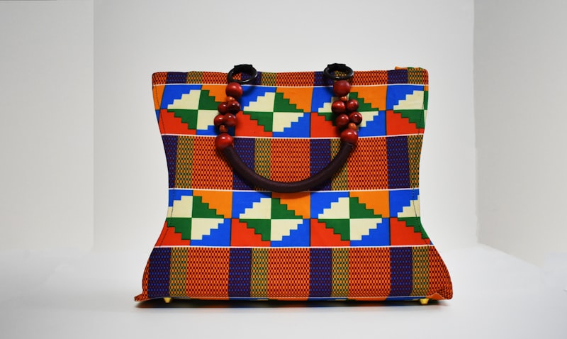 Kente Clutch Bag